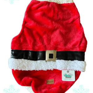 Sweater de Felpa Diseño Santa Claus