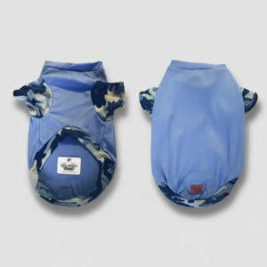 T-shirt BLUE CAMUFLAJE