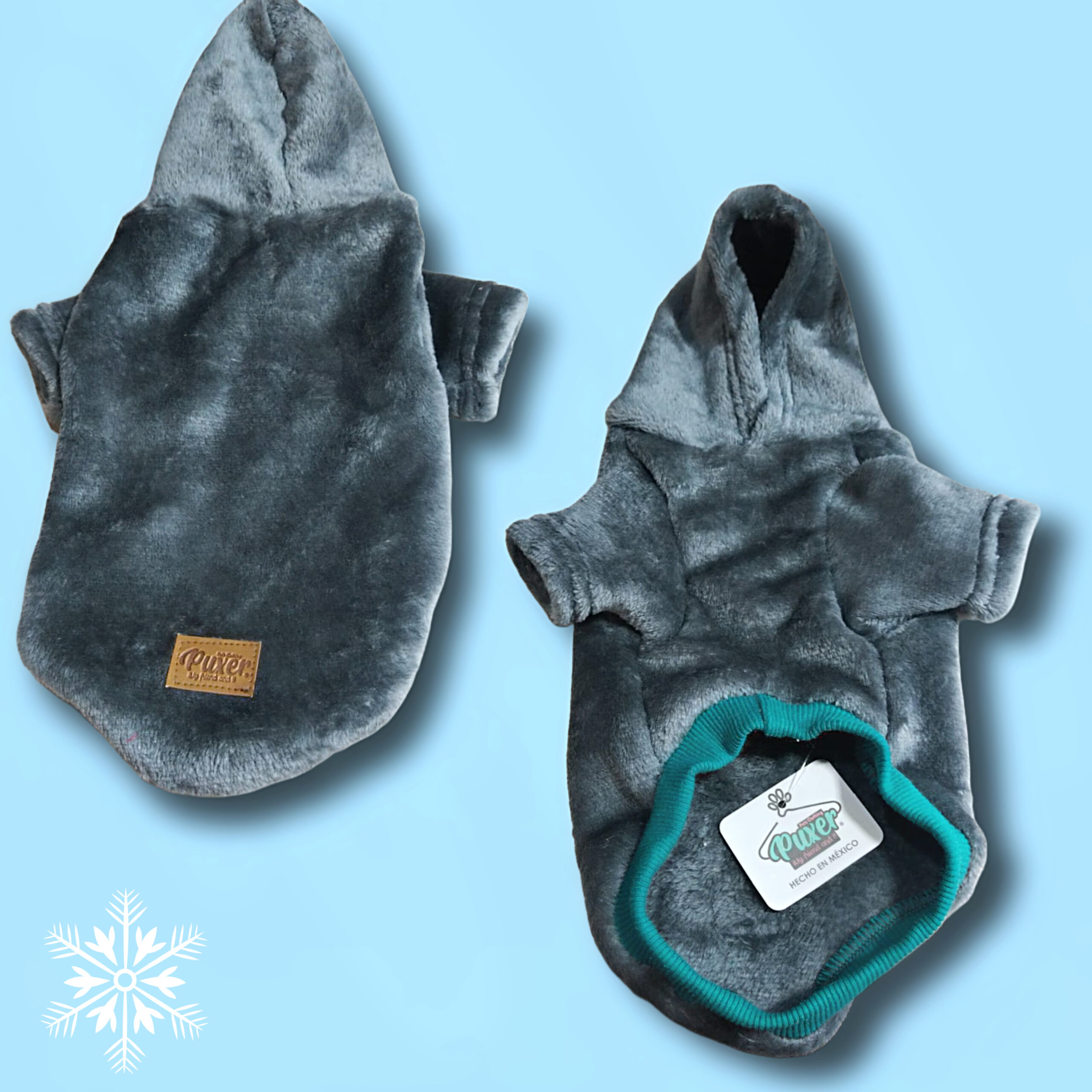 Sweater de Felpa Teddy Grey